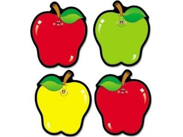 COLORFUL CUT-OUT APPLE