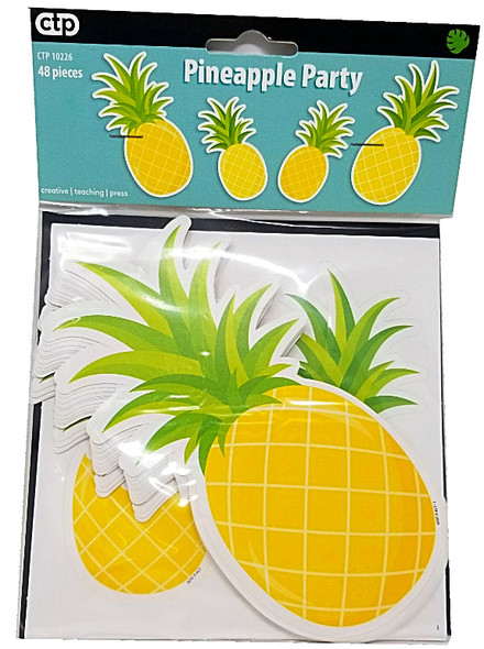 PALM PARADISE PINEAPPLE PARTY CUT-OUTS