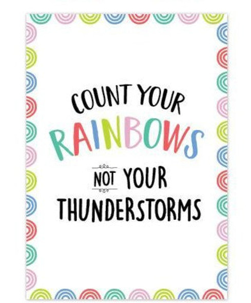 COUNT YOUR RAINBOWS POSTER