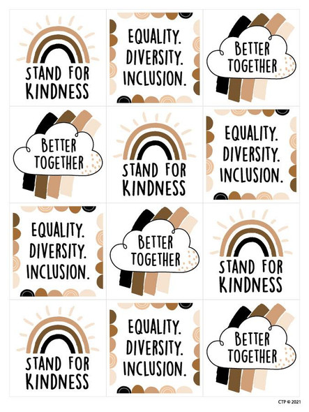 DIVERSITY RAINBOW STICKERS