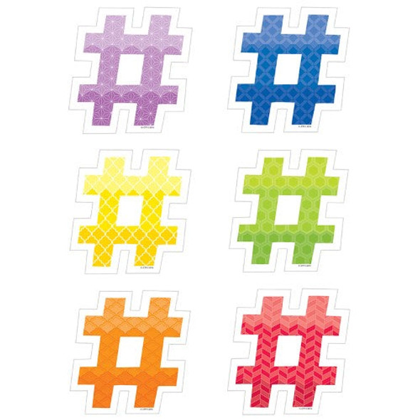 HASHTAGS PAINT DESIGNER CUT-OUTS