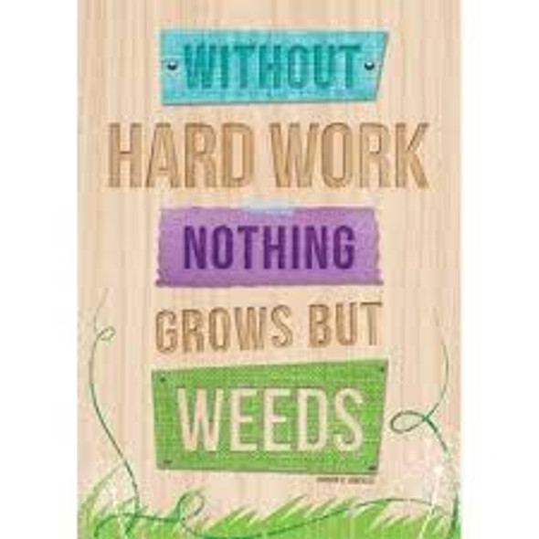 WITHOUT HARD WORK INSPIRE U POSTER