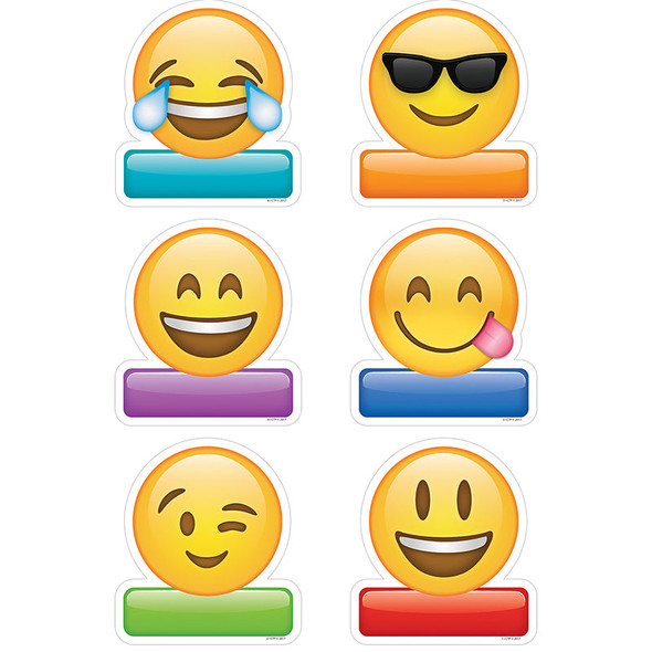 Simply Emoji 6'' Designer Cut-Outs
