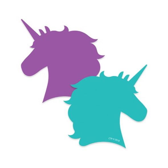 UNICORN  2-COLOR CUT-OUT