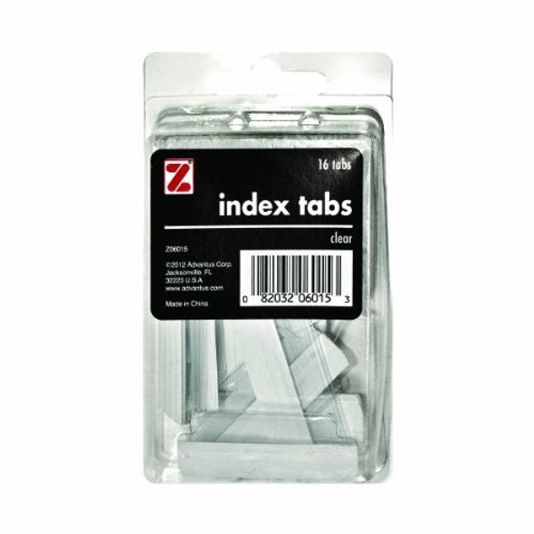 INDEX TABS CLEAR PQ.16