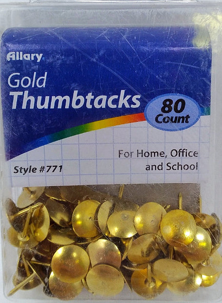 THUMB TACKS GOLDS