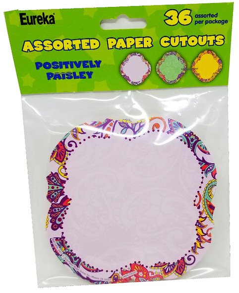 POSITIVELY PAISLEY PAPER CUT OUTS