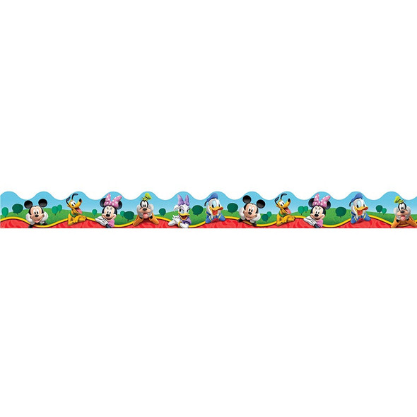 BORDER MICKEY MOUSE CLUBHOUSE CHARACTERS