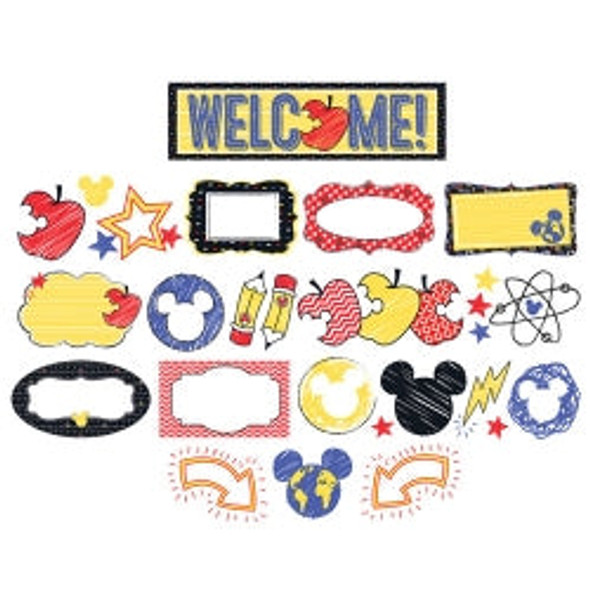 MINI BULLETIN BOARD MICKEY COLOR POP! WELCOME