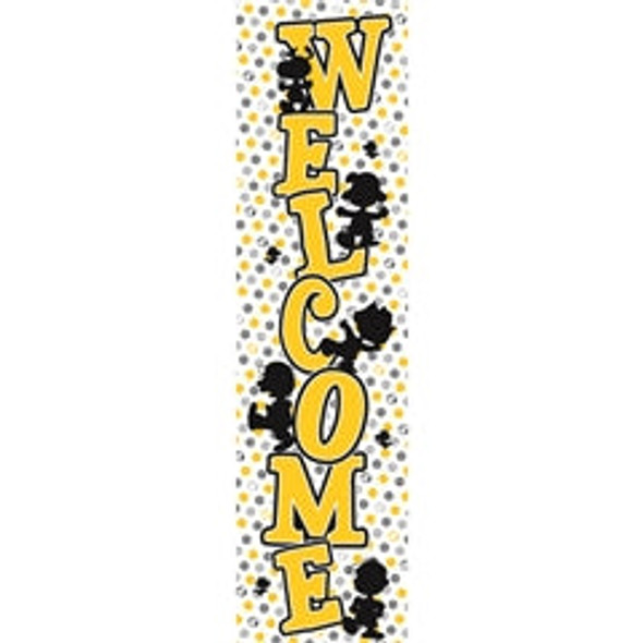 PEANUTS TOUCH OF CLASS WELCOME BANNER