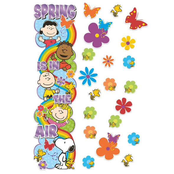 PEANUTS® SPRING ALL-IN-ONE DOOR KIT 40PCS