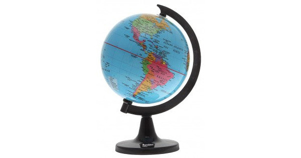 GLOBE WITH STAND 4''