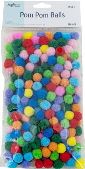 POM POM PUFFY BALLS SMALL 1.5CM 250 PC