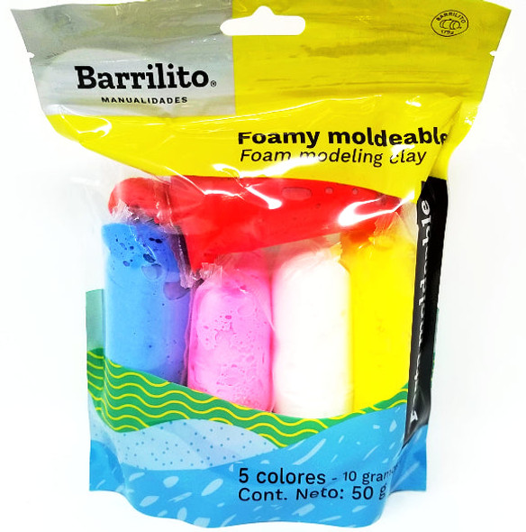 FOAM MOLDABLE ASSORTED COLORS PQ.5