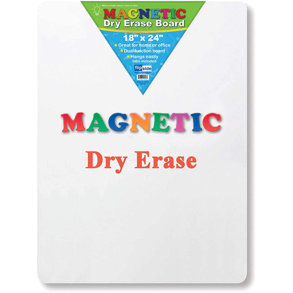 MAGNETIC DRY ERASE BOARD 18" X 24"