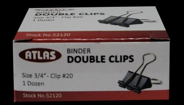 BINDER CLIPS 3/4 SMALL (CJ.12)