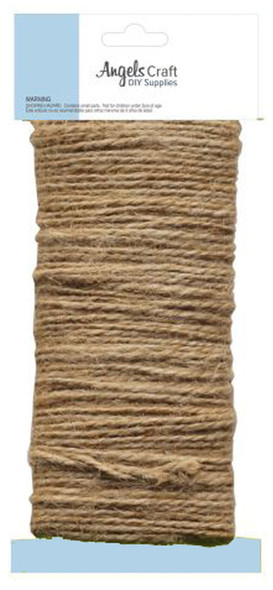 JUTE CORD-NATURAL 20YD