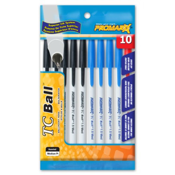 TC BALL PEN MEDIUM BLUE AND BLACK PQ.10