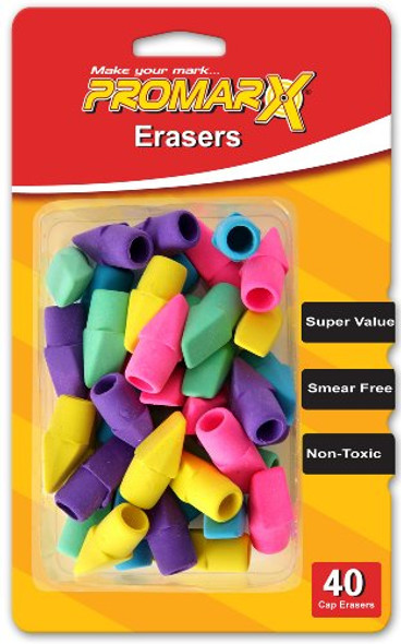 ERASER ASST PQT.40