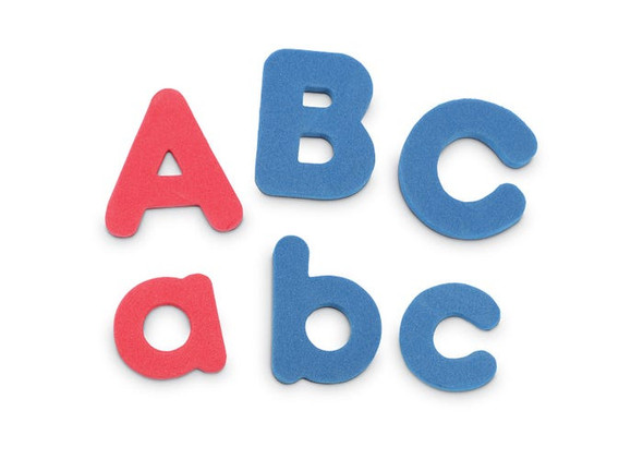 MAGNETIC FOAM LEARNING LETTERS UPPERCASE/LOWERCASE