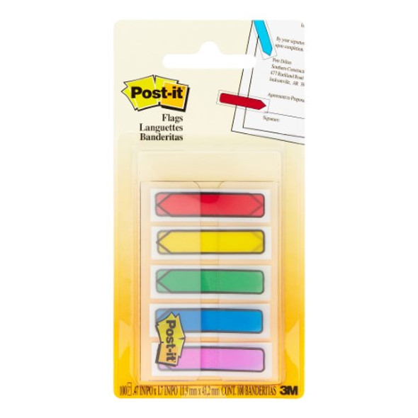 M3 POST IT FLAGS ARROWS (PQ.5 COLOR) #684-ARR1