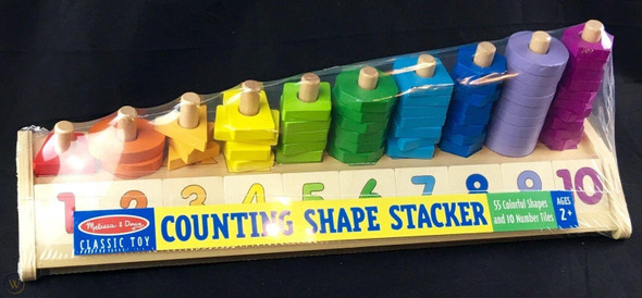 COUNTING SHAPE STACKER