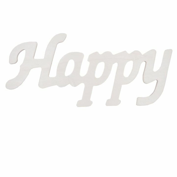 WOOD WORDS - "HAPPY"