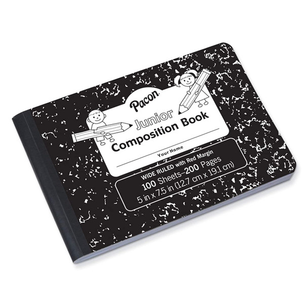 JUNIOR COMPOSITION BOOK 5" X 7-1/2"