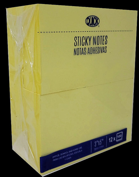 STICKY NOTE 3" X 5" 100 PC