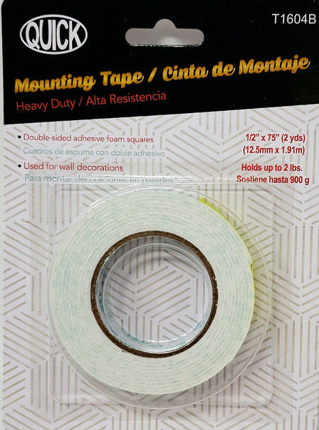 MOUNTING TAPE ROLLO 1/2" X 75"