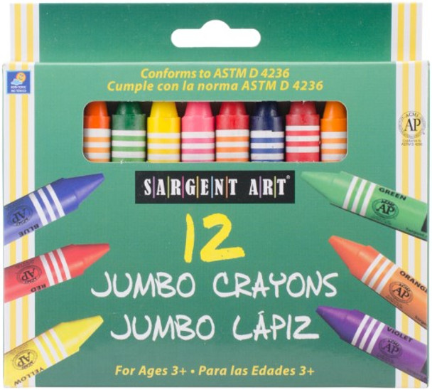 CRAYONS COUNT JUMBO PEGGABLE PQ.12