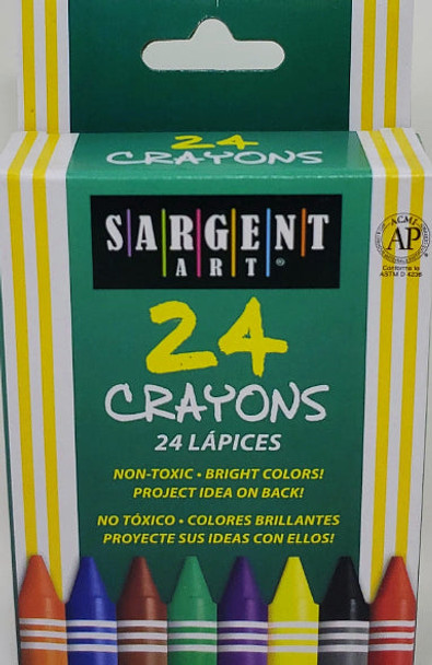 CRAYONS COUNT REGULAR PEGGABLE PQ.24