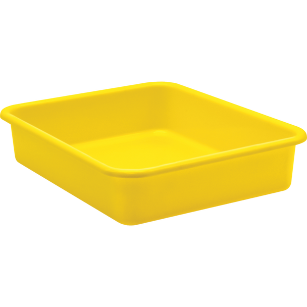 YELLOW LARGE PLASTIC LETTER TRAY