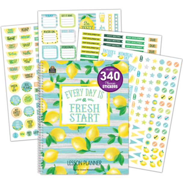 LEMON ZEST LESSON PLANNER 112 P