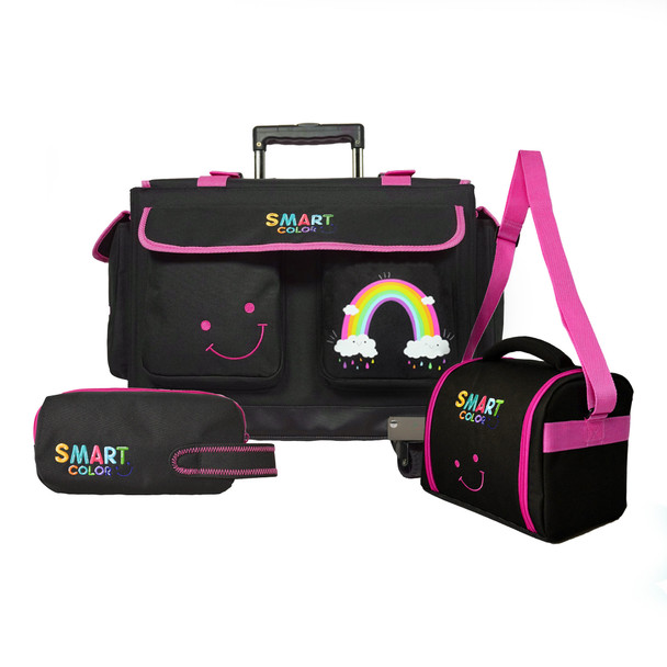 Smart Color Bulto Ruedas Pink Bundle