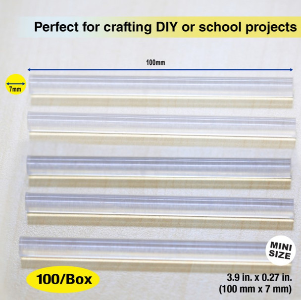 DUAL TEMPERATURE MINI HOT MELT GLUE STICKS PQ.100