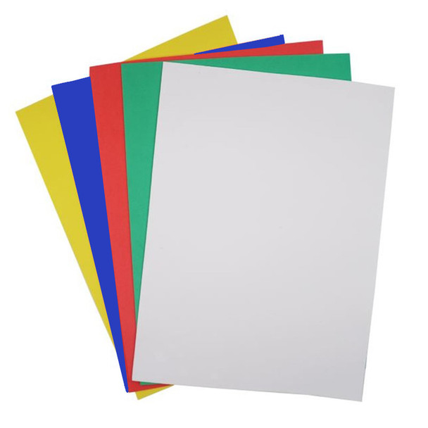 EVA Foam Sheet Primary Colors Asst 5pcs 8.5'' x 11''