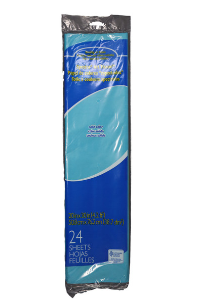 Spectra Tissue Azure Blue 20''x30'' 24 sheets