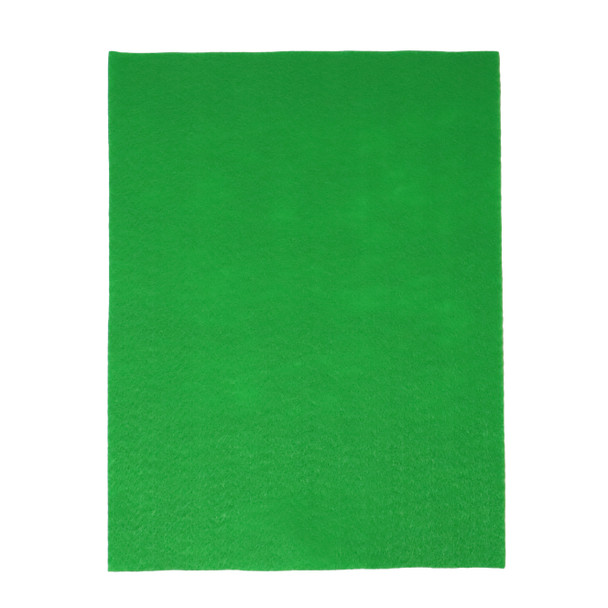 APPLE GREEN FELT SHEET 9X12