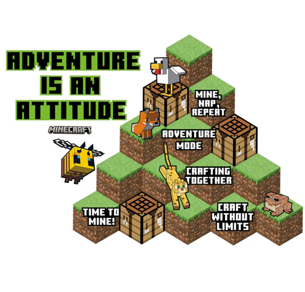 Minecraft Adventure is An Attitude Mini Bulletin