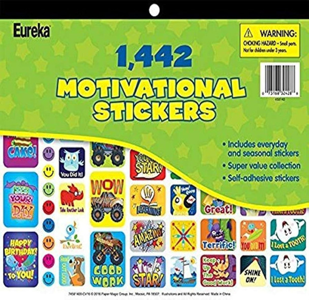 Jumbo Sticker Book 1,442 Stickers