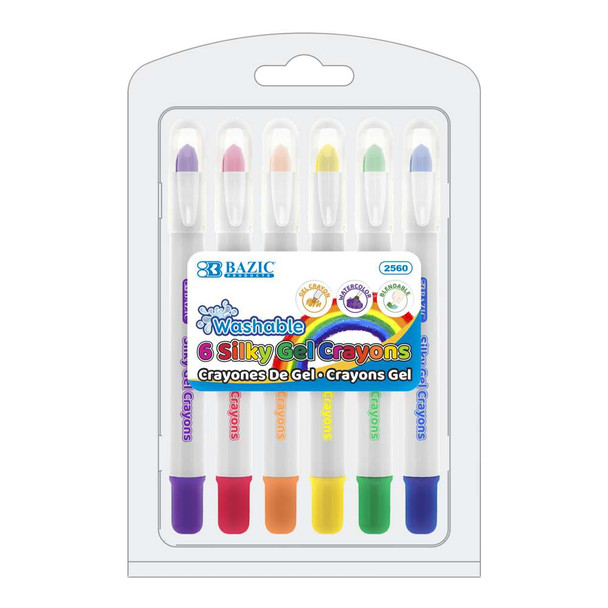 6 Color Silky Gel Crayon