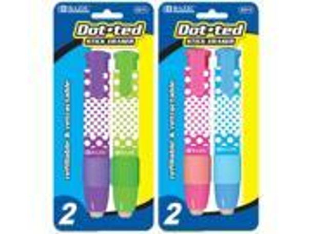 DOT.TED RETRACTABLE STICK ERASERS PQ.2