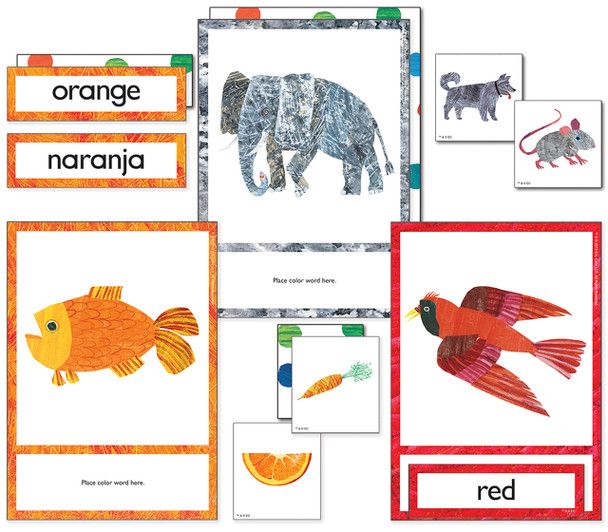 WORLD OF ERIC CARLE COLORSLEARNING CARDS