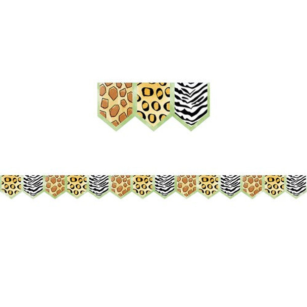 SAFARI FRIENDS SAFARI PRINTS BORDER