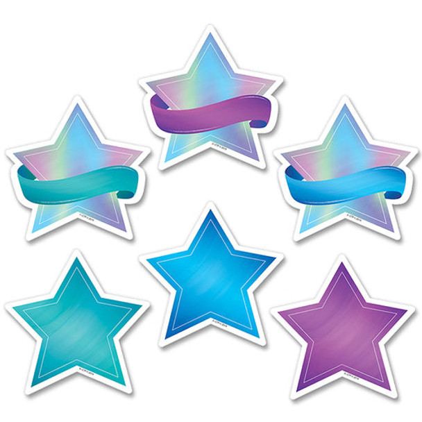 MYSTICAL MAGICAL SHIMMERING STARS CUT OUTS