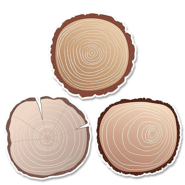 WOODLAND FRIENDS WOOD SLICES CUT OUTS