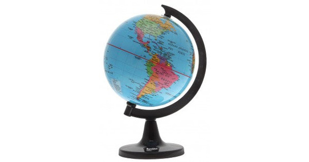 GLOBE WITH STAND 4''