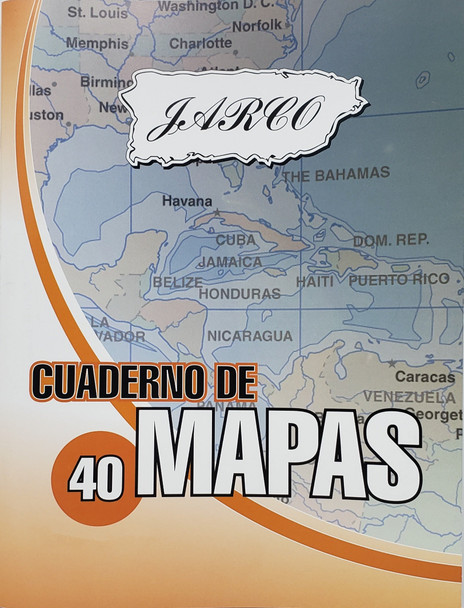 CUADERNO DE 40 MAPAS JARCO