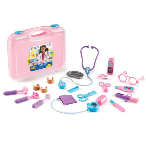 PRETEND & PLAY DOCTOR SET PINK